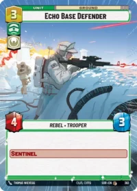 Echo Base Defender (Hyperspace) - 362 - Common - inglés (Foil)