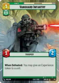 Vanguard Infantry (Hyperspace Foil) - 372 - Common - inglés