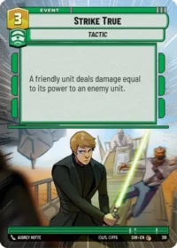 Strike True (Hyperspace Foil) - 391 - Common - inglés
