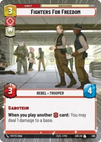 Fighters For Freedom (Hyperspace) - 406 - Uncommon - inglés