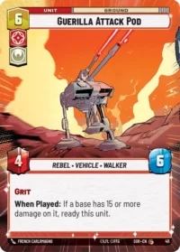 Guerilla Attack Pod (Hyperspace) - 411 - Common - inglés