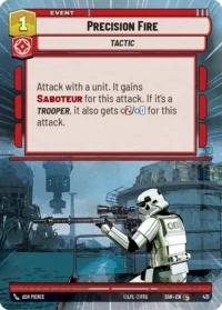 Precision Fire (Hyperspace) - 431 - Common - inglés