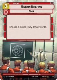 Mission Briefing (Hyperspace Foil) - 434 - Common - inglés