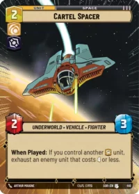 Cartel Spacer (Hyperspace) - 441 - Uncommon - inglés
