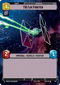 TIE/ln Fighter (Hyperspace Foil) - 487 - Common - inglés