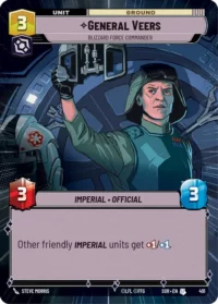 General Veers - Blizzard Force Commander (Hyperspace) - 491 - Uncommon - inglés
