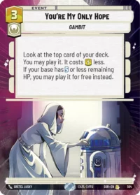 You're My Only Hope (Hyperspace) - 504 - Rare - inglés