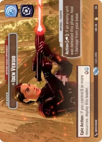 Iden Versio - Inferno Squad Commander (Showcase) - 254 - Rare - inglés