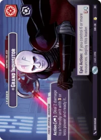 Grand Inquisitor - Hunting the Jedi (Showcase) - 261 - Rare - inglés