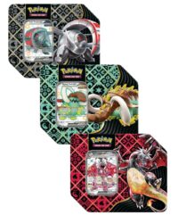 1x Paldean Fates Tin - Inglés (Envío Al Azar)