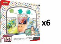 Pack 6x Poster Collection 151  - Inglés (6 unidades, case sellado)