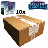 10x Elite Trainer Box  Silver Tempest - Inglés (Case Sellado)