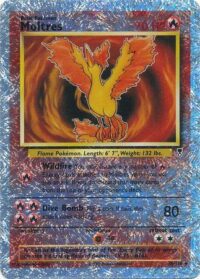 Moltres - 30/110 - Rare Reverse Holo - Inglés