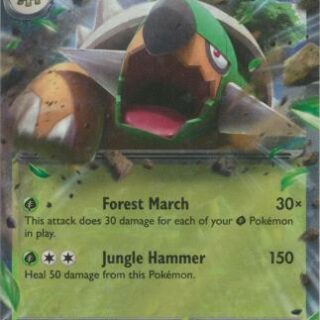 Torterra ex - 012/162 - Ultra Rare - Inglés