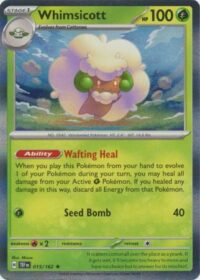 Whimsicott - 015/162 - Holo Rare - Inglés