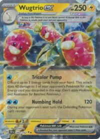 Wugtrio ex - 060/162 - Ultra Rare - Inglés