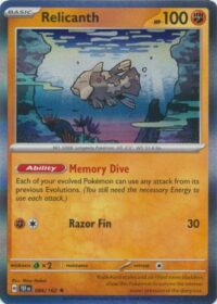 Relicanth - 084/162 - Holo Rare - Inglés
