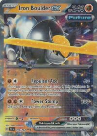 Iron Boulder ex - 099/162 - Ultra Rare - Inglés
