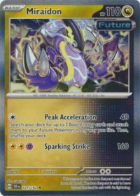 Miraidon - 121/162 - Holo Rare - Inglés