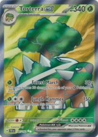Torterra ex - 185/162 - Full Art Secret Rare - Inglés