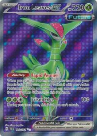 Iron Leaves ex - 186/162 - Full Art Secret Rare - Inglés