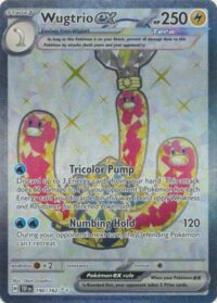 Wugtrio ex - 190/162 - Full Art Secret Rare - Inglés