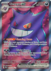 Gengar ex - 193/162 - Full Art Secret Rare - Inglés