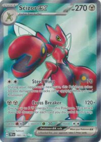 Scizor ex - 195/162 - Full Art Secret Rare - Inglés