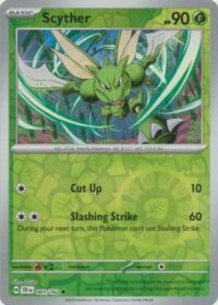 Scyther - 001/162 - Common Reverse Holo - Inglés