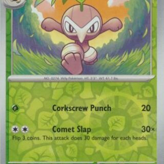 Nuzleaf - 004/162 - Common Reverse Holo - Inglés