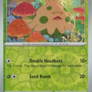 Shroomish - 006/162 - Common Reverse Holo - Inglés