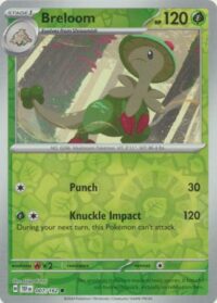 Breloom - 007/162 - Common Reverse Holo - Inglés