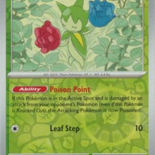 Roselia - 008/162 - Common Reverse Holo - Inglés