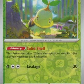 Turtwig - 010/162 - Common Reverse Holo - Inglés