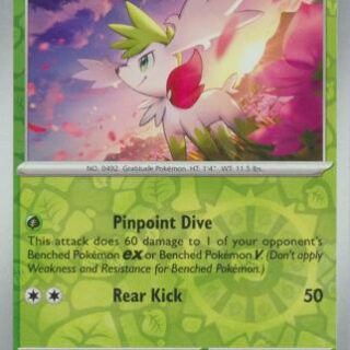 Shaymin - 013/162 - Uncommon Reverse Holo - Inglés