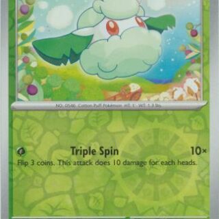 Cottonee - 014/162 - Common Reverse Holo - Inglés