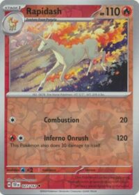 Rapidash - 027/162 - Uncommon Reverse Holo - Inglés