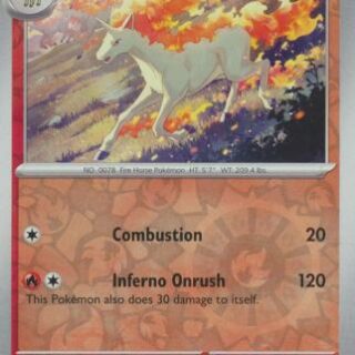 Rapidash - 027/162 - Uncommon Reverse Holo - Inglés