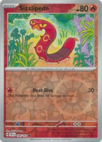 Sizzlipede - 036/162 - Common Reverse Holo - Inglés