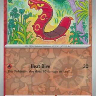 Sizzlipede - 036/162 - Common Reverse Holo - Inglés