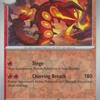 Centiskorch - 037/162 - Uncommon Reverse Holo - Inglés