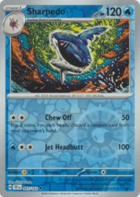Sharpedo - 043/162 - Uncommon Reverse Holo - Inglés