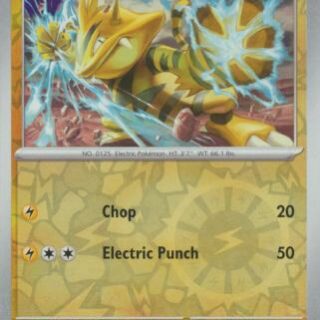 Electabuzz - 053/162 - Common Reverse Holo - Inglés