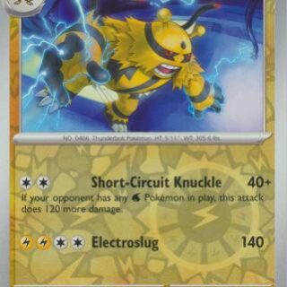 Electivire - 054/162 - Uncommon Reverse Holo - Inglés