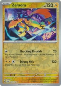 Zeraora - 057/162 - Uncommon Reverse Holo - Inglés