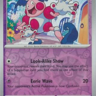 Mr. Mime - 063/162 - Common Reverse Holo - Inglés