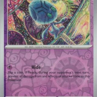 Elgyem - 073/162 - Common Reverse Holo - Inglés