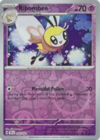 Ribombee - 076/162 - Uncommon Reverse Holo - Inglés