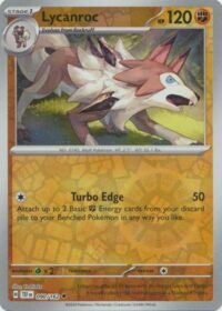 Lycanroc - 090/162 - Uncommon Reverse Holo - Inglés