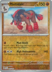 Mudsdale - 092/162 - Uncommon Reverse Holo - Inglés